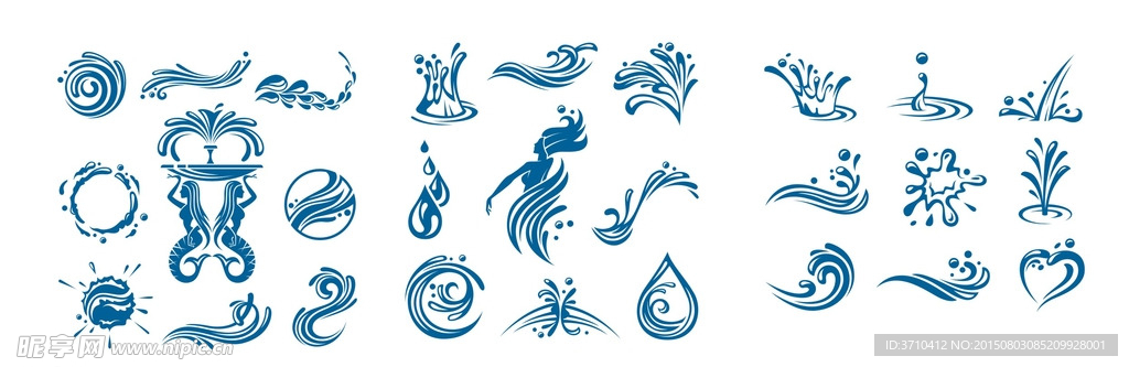 水花纹