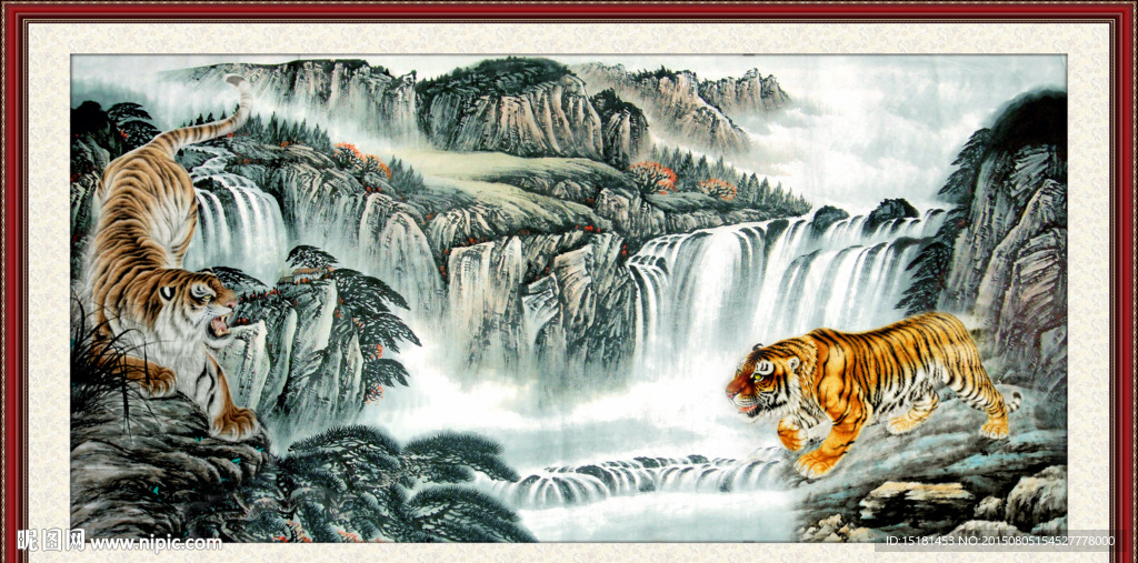 国画老虎图