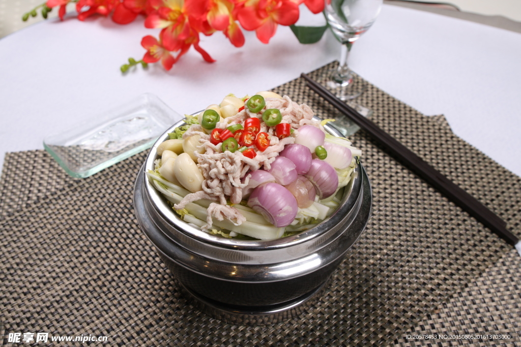 干锅娃娃菜