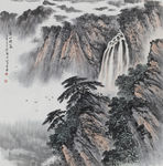 庐匡飞瀑