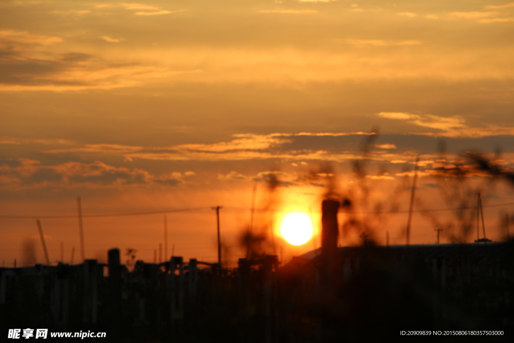 夕阳