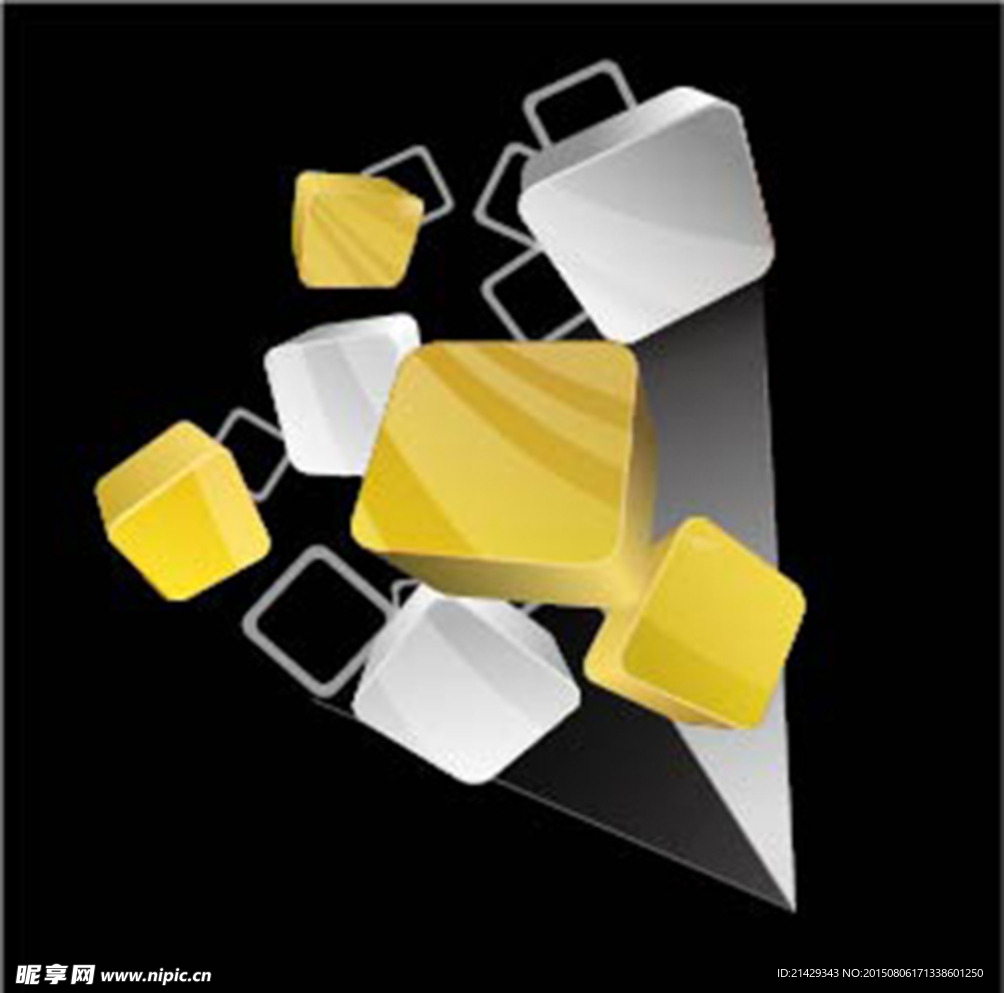 几何图标展示
