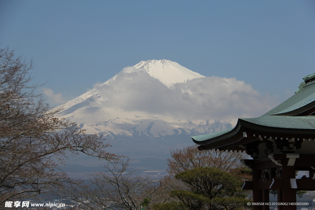 日本富士山美景