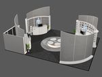 3D展厅展览 展示设计模型