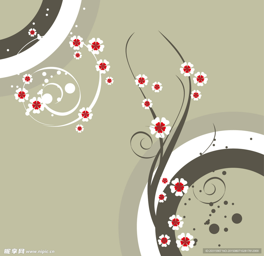 背景花纹