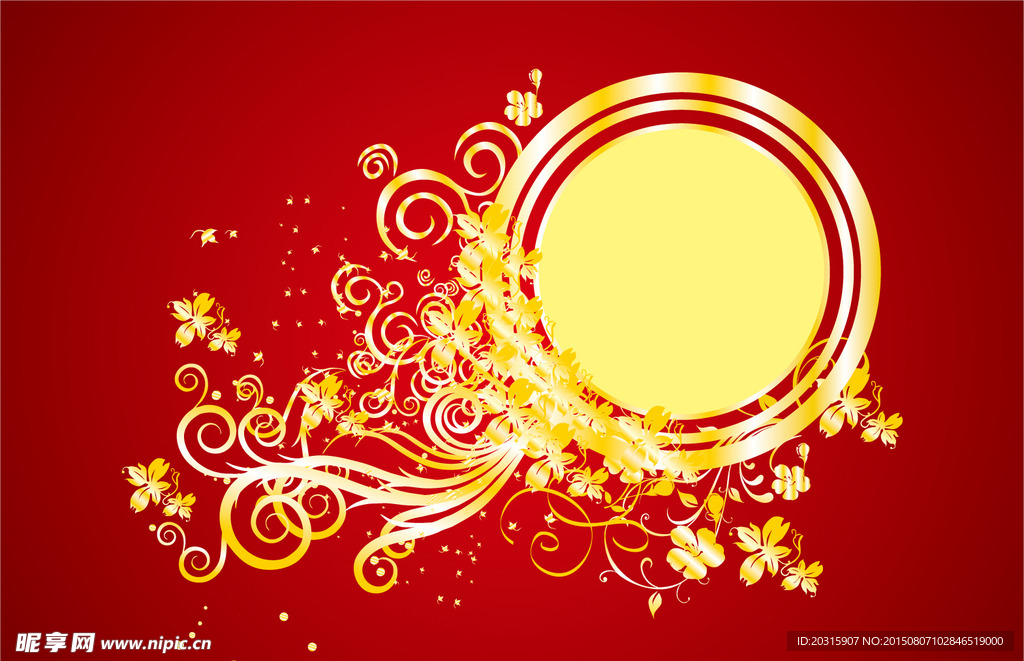 背景花纹