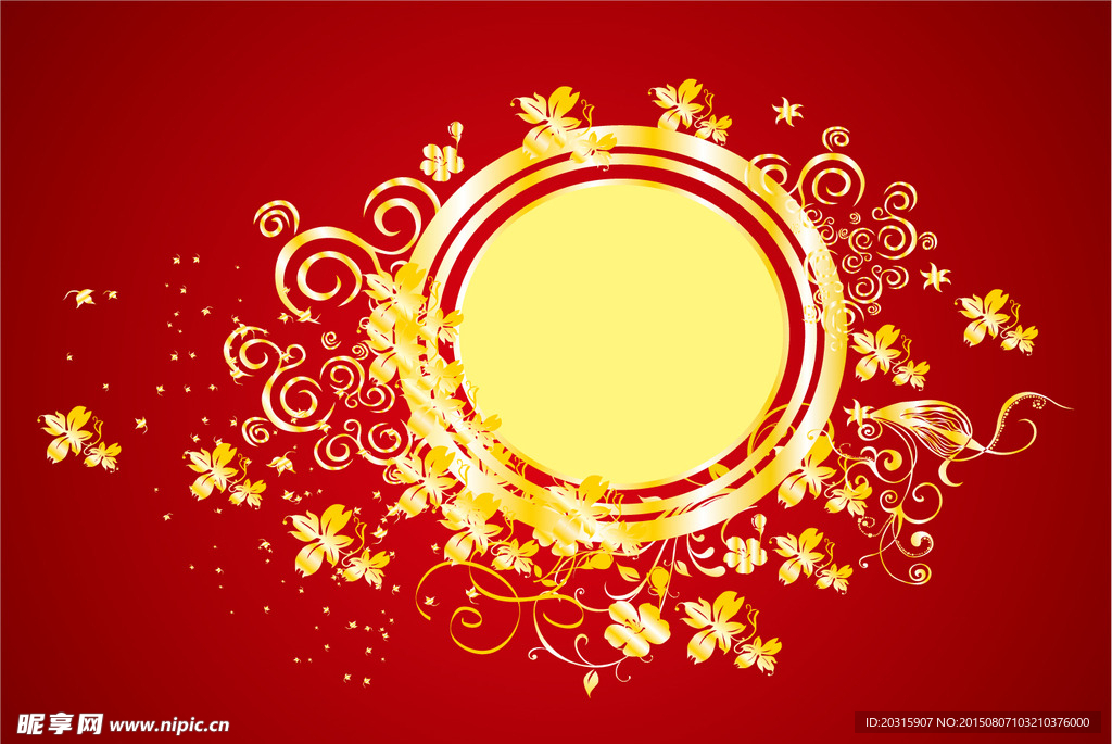 背景花纹