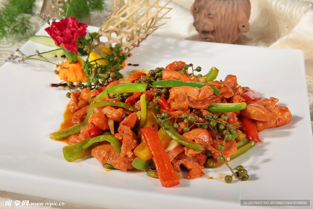 花椒炒肉好