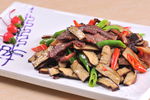 花石香炒腊驴肉