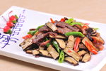 花石香炒腊驴肉