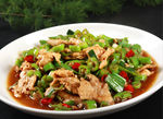 尖椒炒肉片