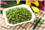 榄菜肉碎四季豆