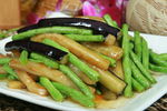 酸豆角茄子