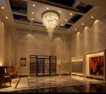 酒店大堂休息厅3d模型