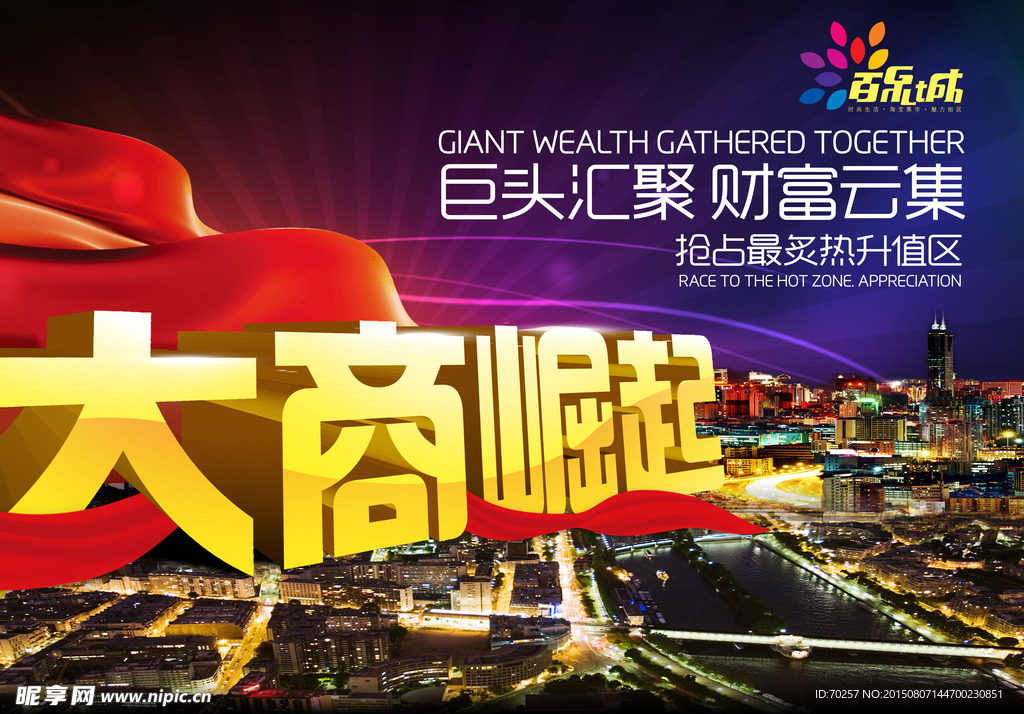 商业房地产海报