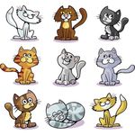 卡通猫形象