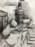 素描静物