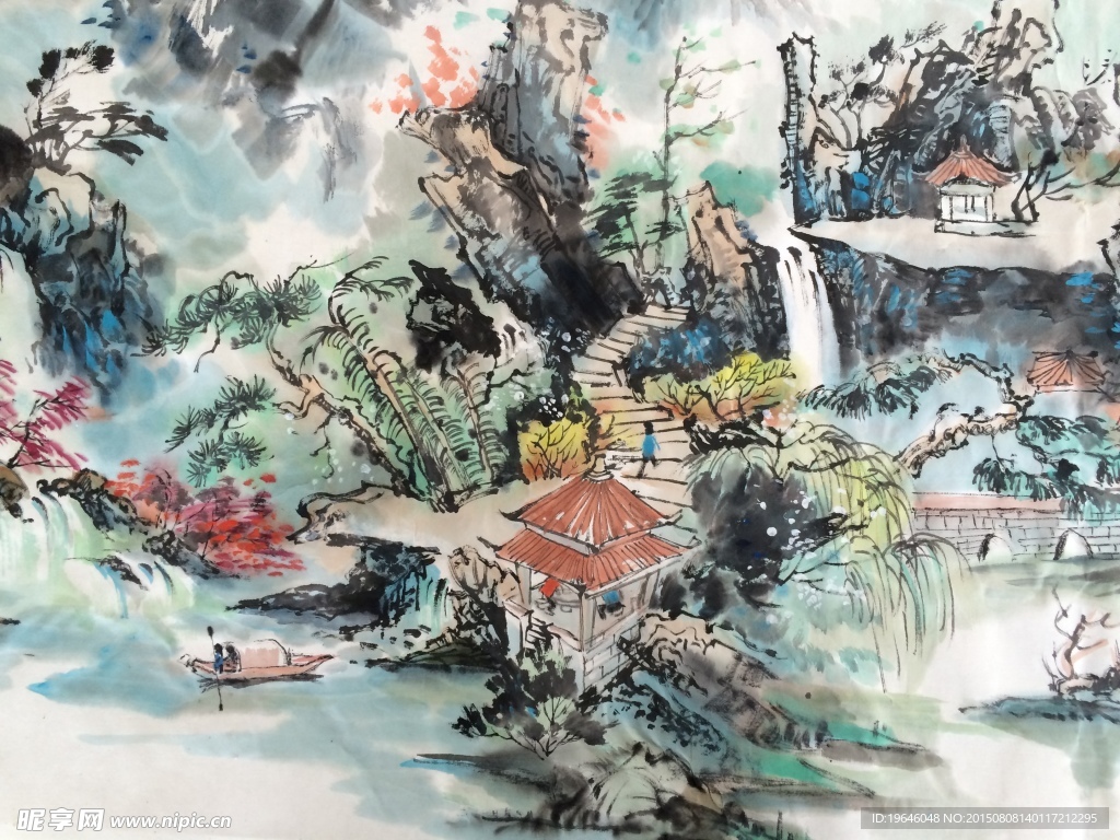 张晓辉中国画山水画