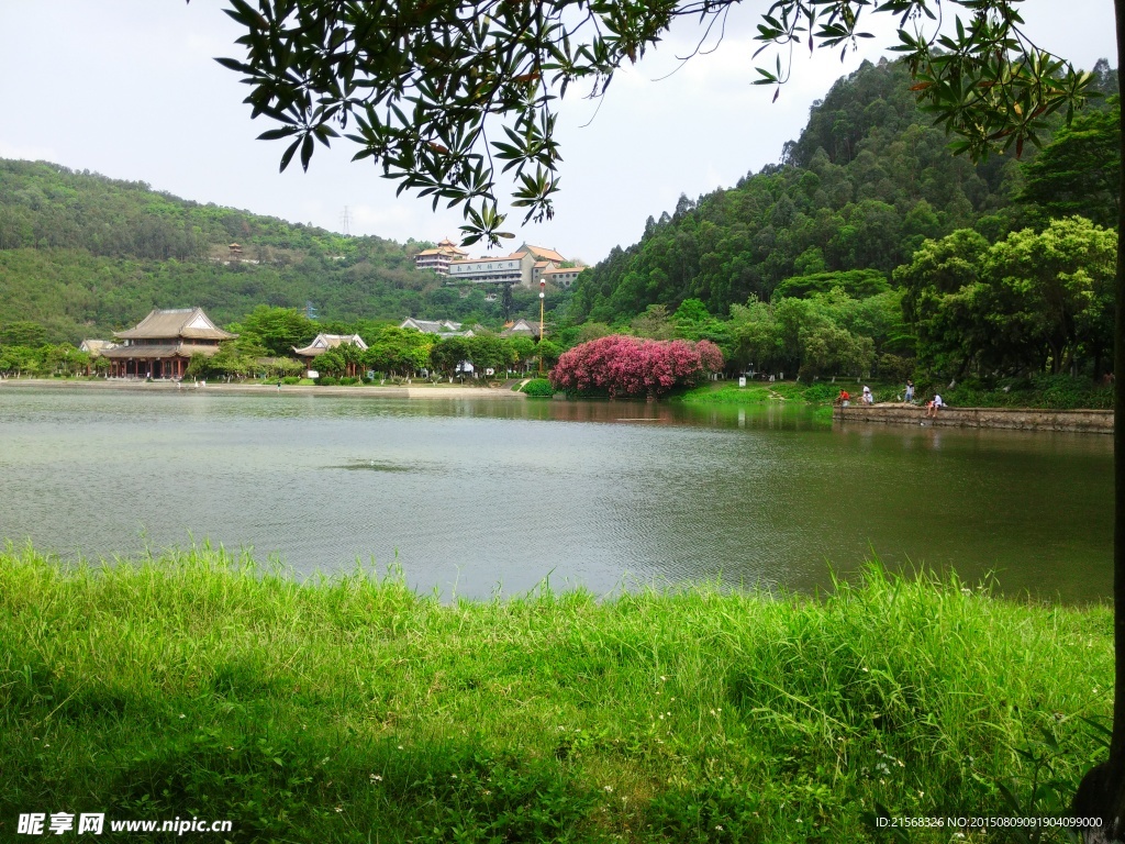 湖景