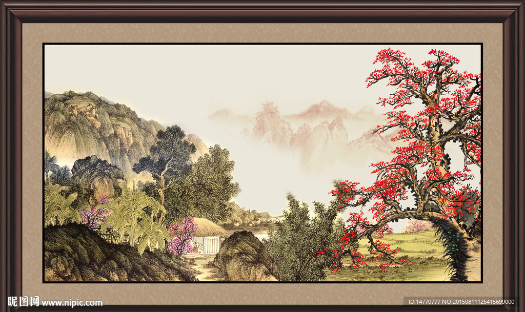 梅花国画