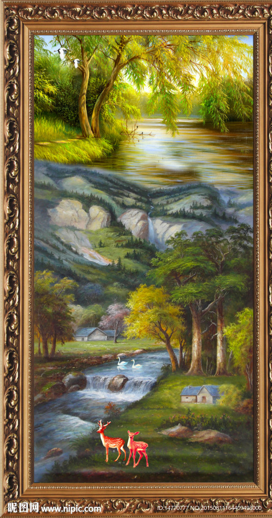 油画风景
