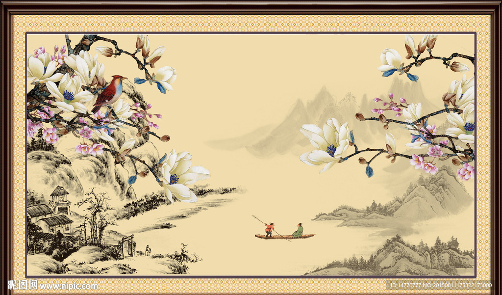 花鸟工笔画