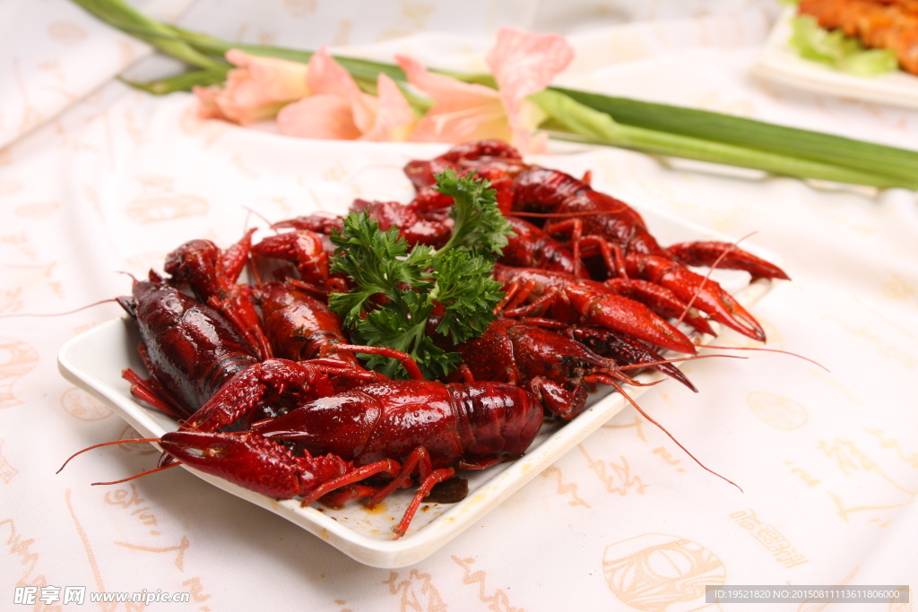 辣炒小龙虾