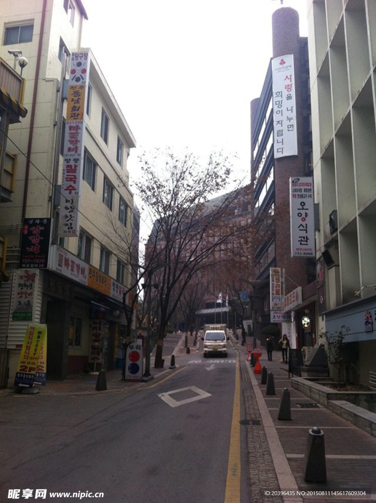 韩国的街道