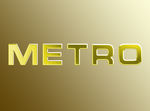 METRO艺术字