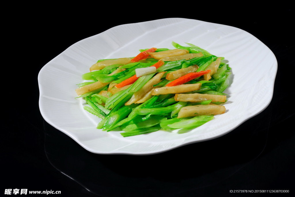 农家小炒芥兰榨菜