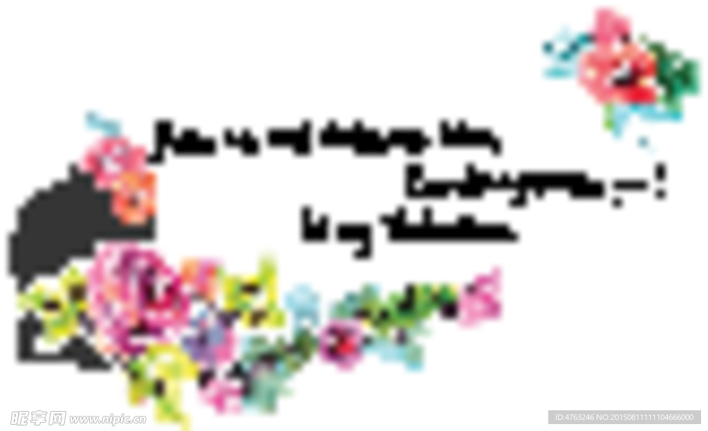 情人节手绘浪漫花