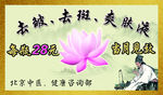 中药爽肤液海报