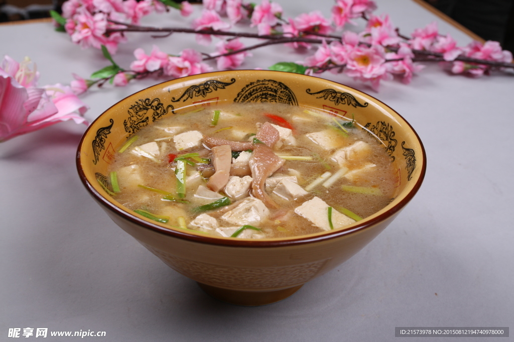 牛肚炖豆腐