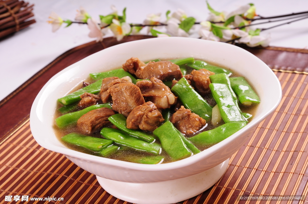 排骨炖豆角