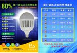 谱达LED照明传单