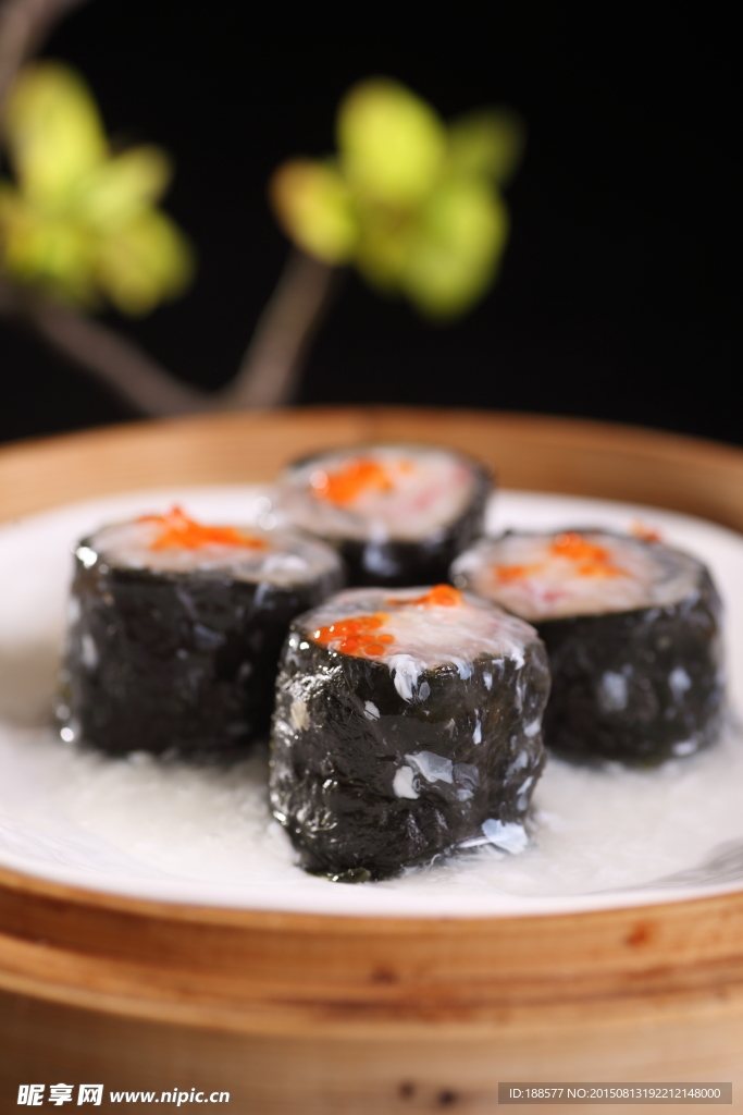 紫菜蟹卷高清图