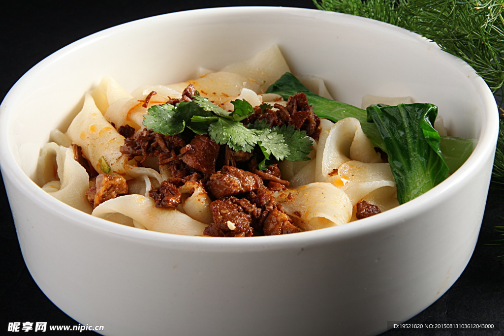 后腿肉干拌面