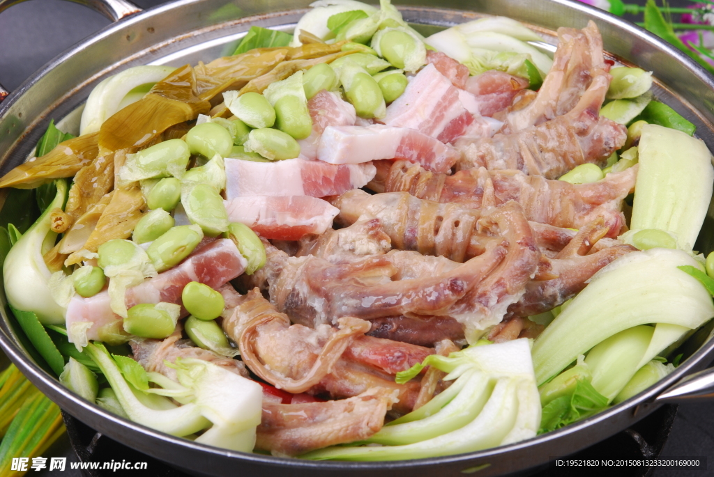 鸭三宝锅仔