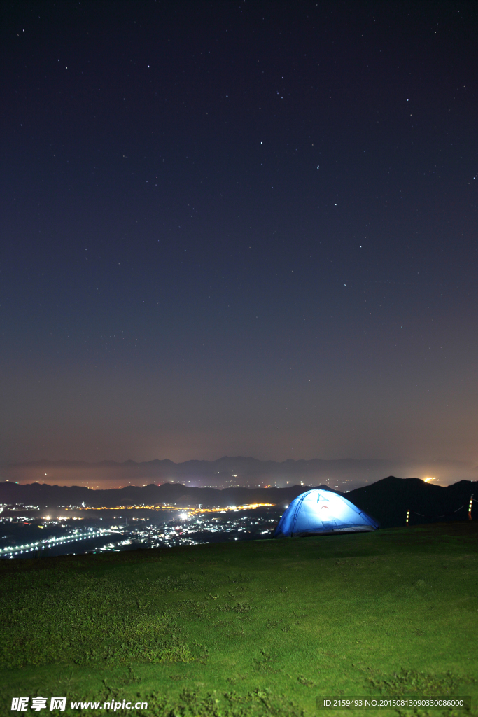 富阳永安山露营