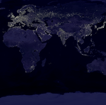 地球 夜景 贴图