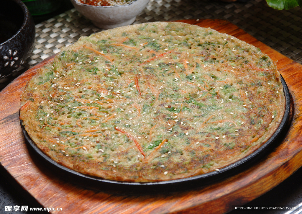 牛肉生菜煎饼