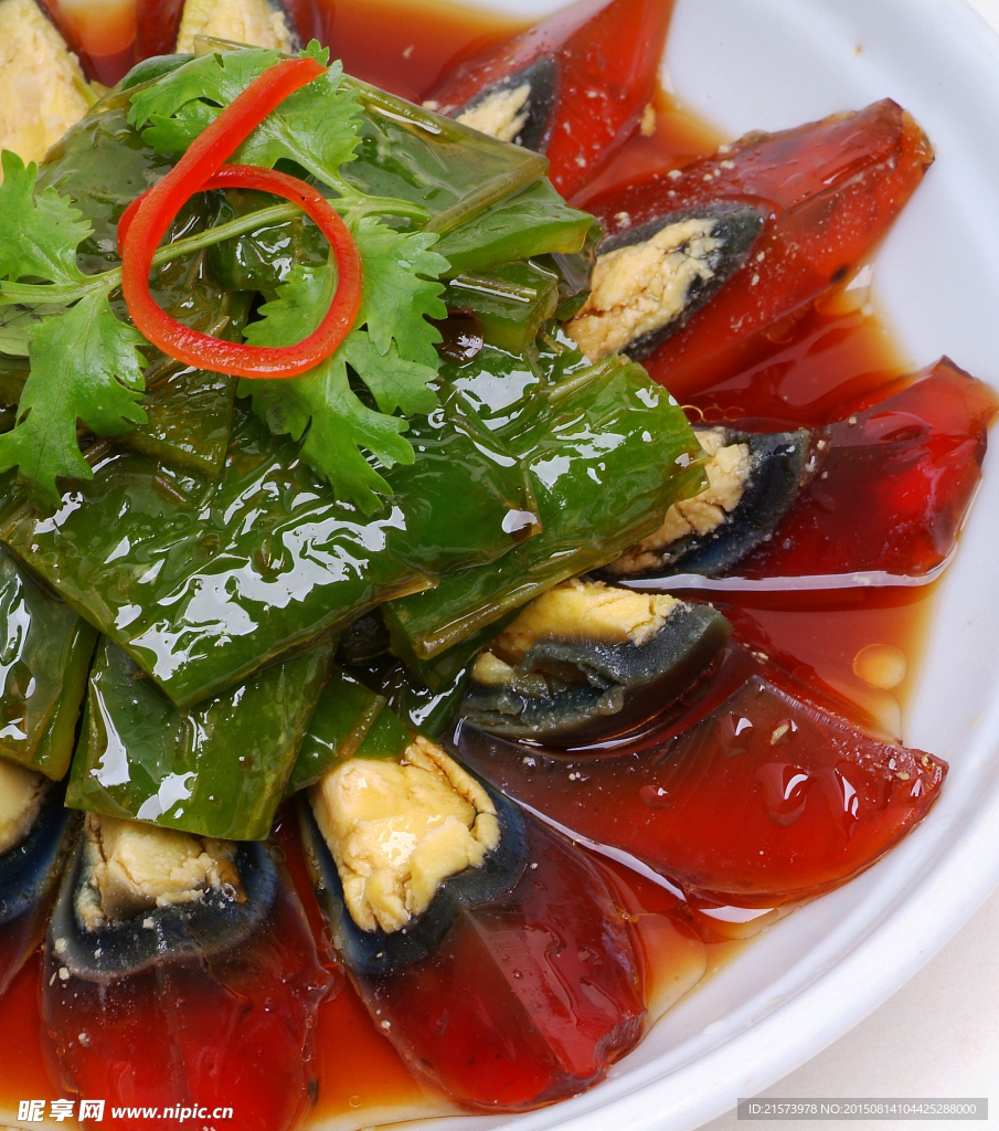 虎皮松花蛋