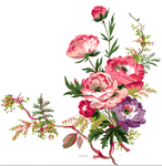 手绘花
