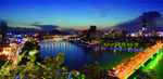 柳州文慧桥夜景