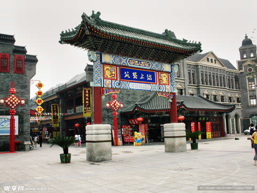 【携程攻略】天津古文化街景点,天津古文化街是中国天津市南开区的一条由仿中国清代民间小式店铺组成…