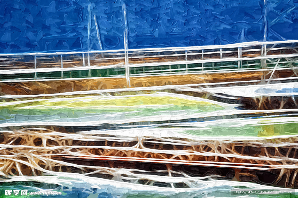 抽象装饰画 油画