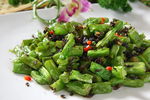 榄菜四季豆
