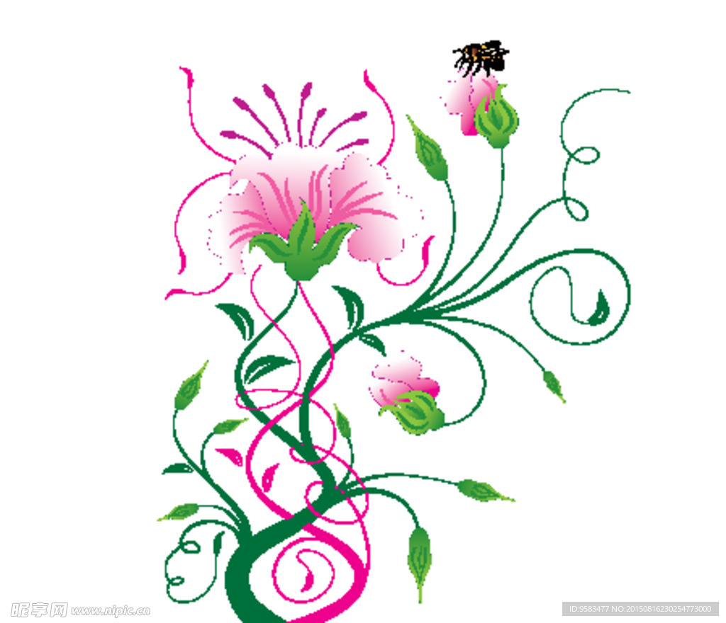 矢量精品花纹