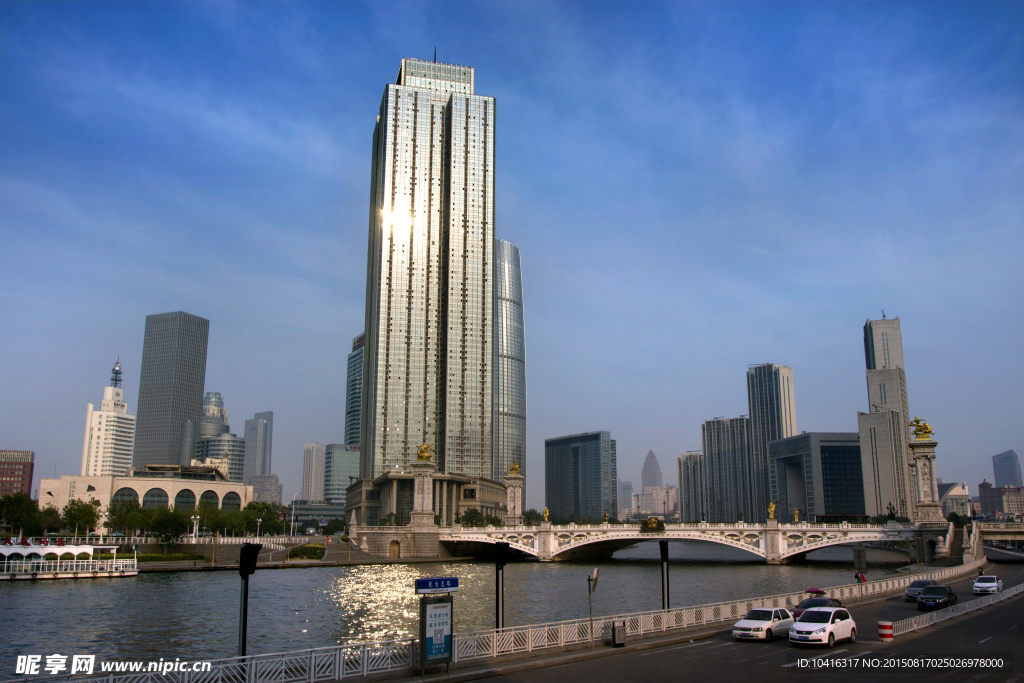 海河风景