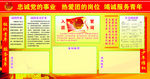 中国共青团展板